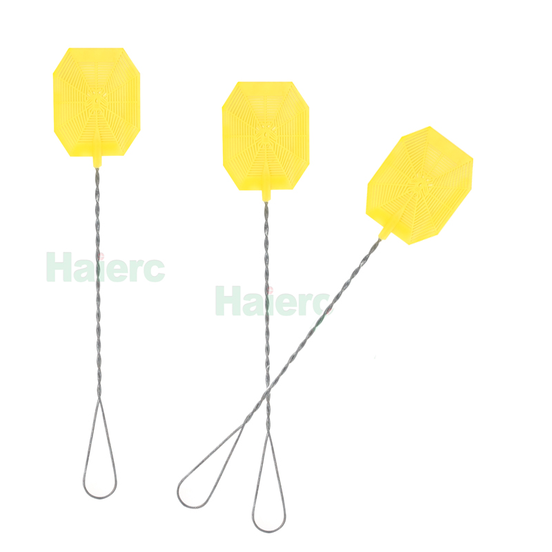Haierc Bug & Fly Swatter Braided Metal Handle Fly Swatters Indoor/Outdoor Flyswatter