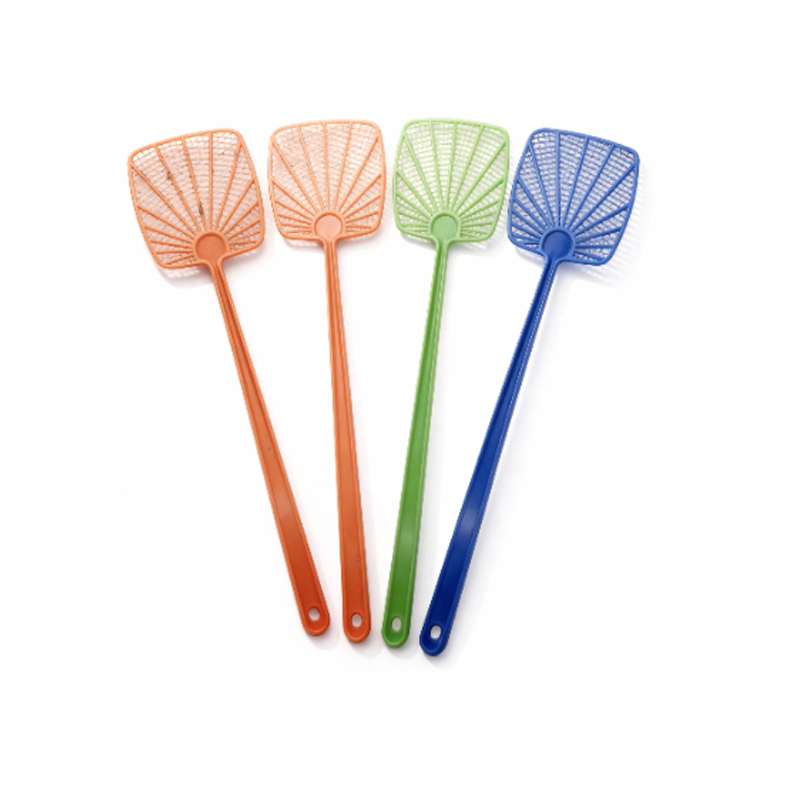 >Haierc Personalized Plastic Fly Swatters with Long Handles for Home, Patio & Office Use
