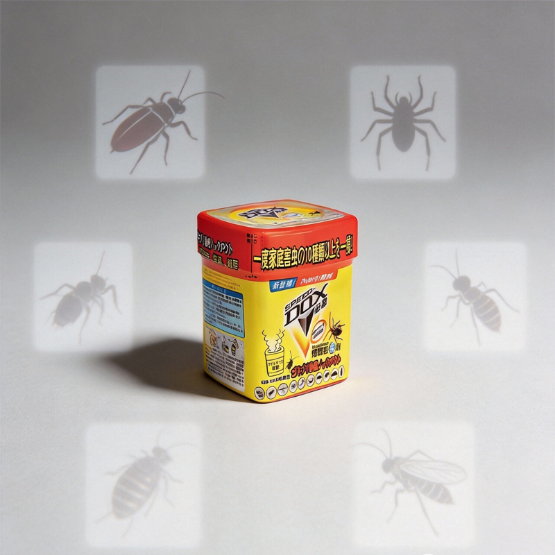 Haierc Square Can Insecticide Fumigation Pest Killer Smoke Insect Fumigant