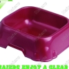 >Square bowl(M) P638: